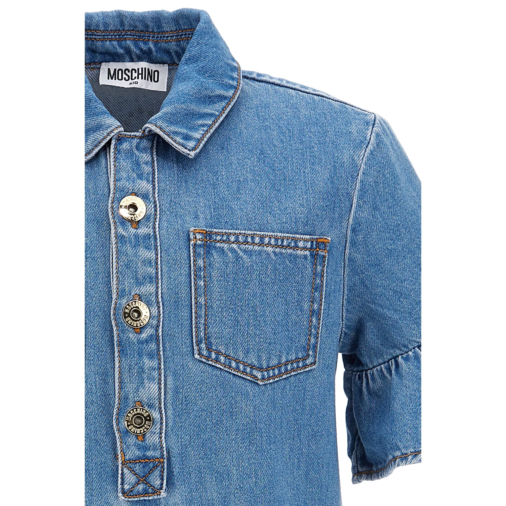 Moschino Kids Girl's Denim Dress