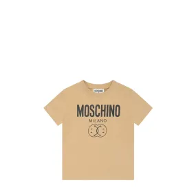 Moschino Kids Milano Logo T-Shirt