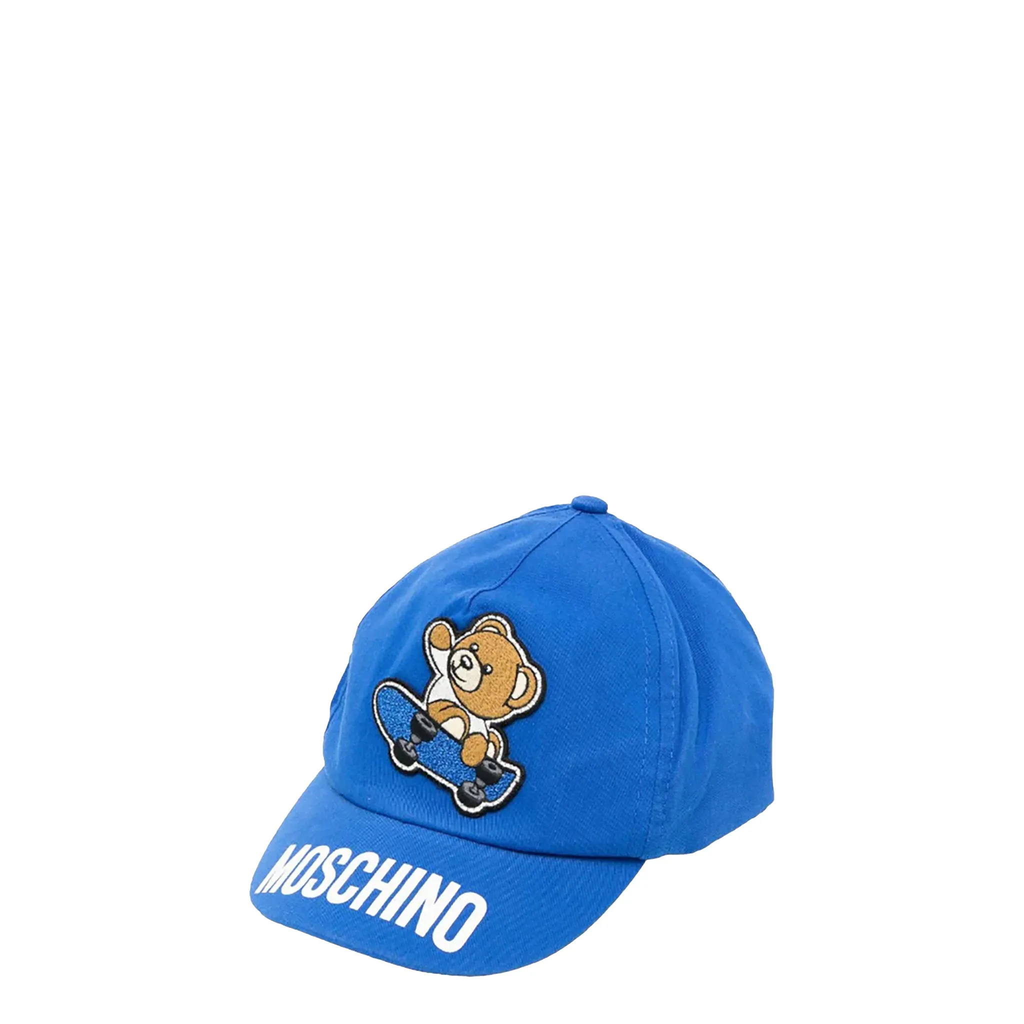 Moschino Kids Skateboard Bear Logo Adjustable Cap