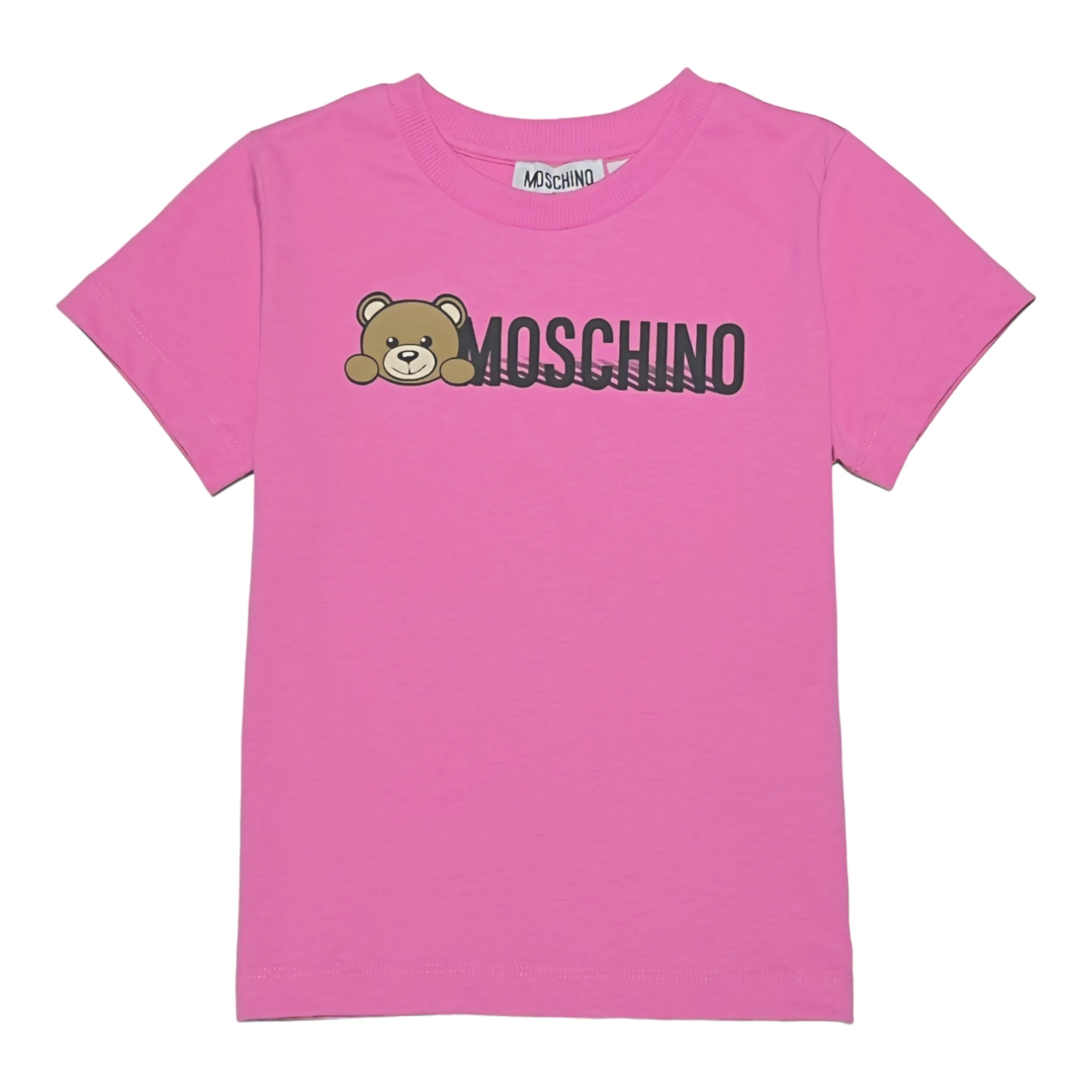 Moschino Kids Teddy Bear Logo T-Shirt