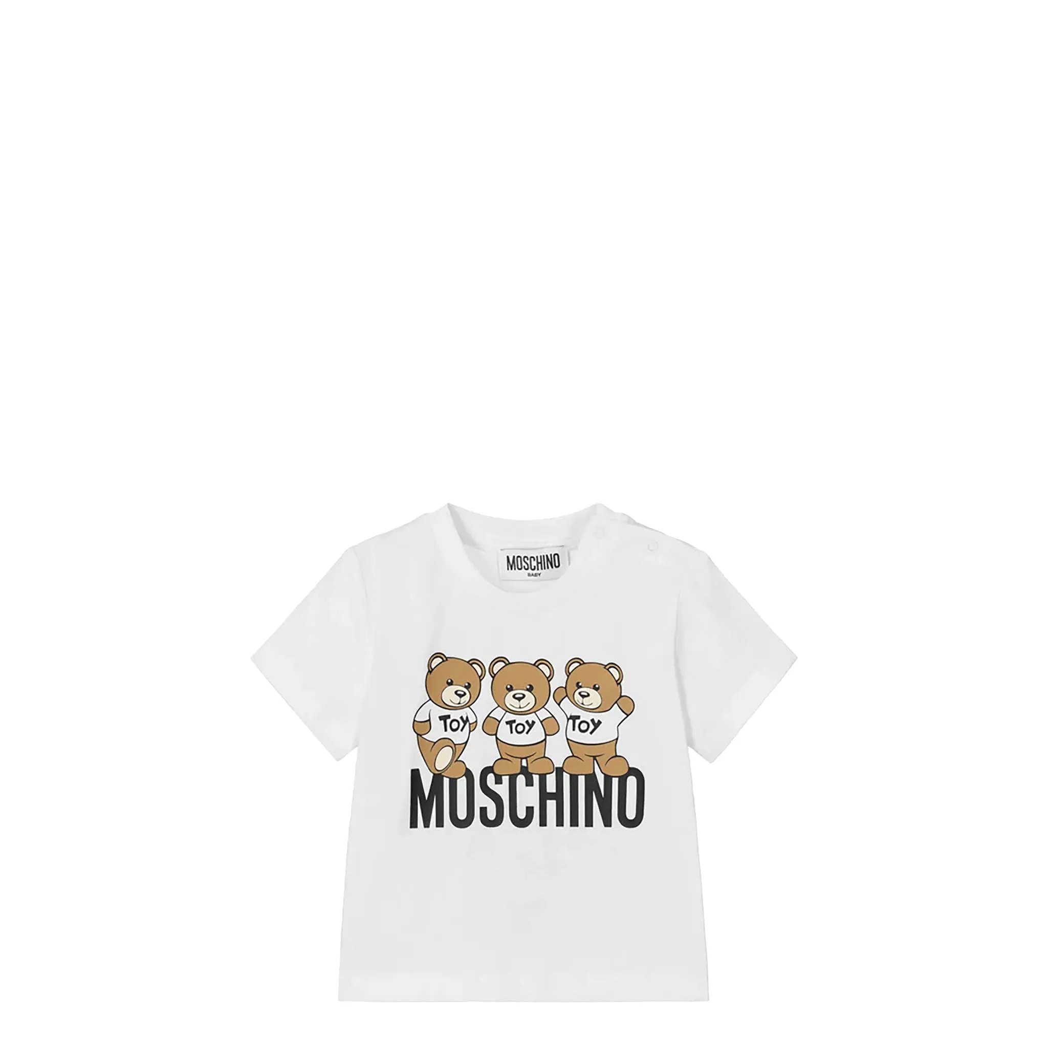 Moschino Kids Toddler's Triple Teddy Bears Logo T-Shirt