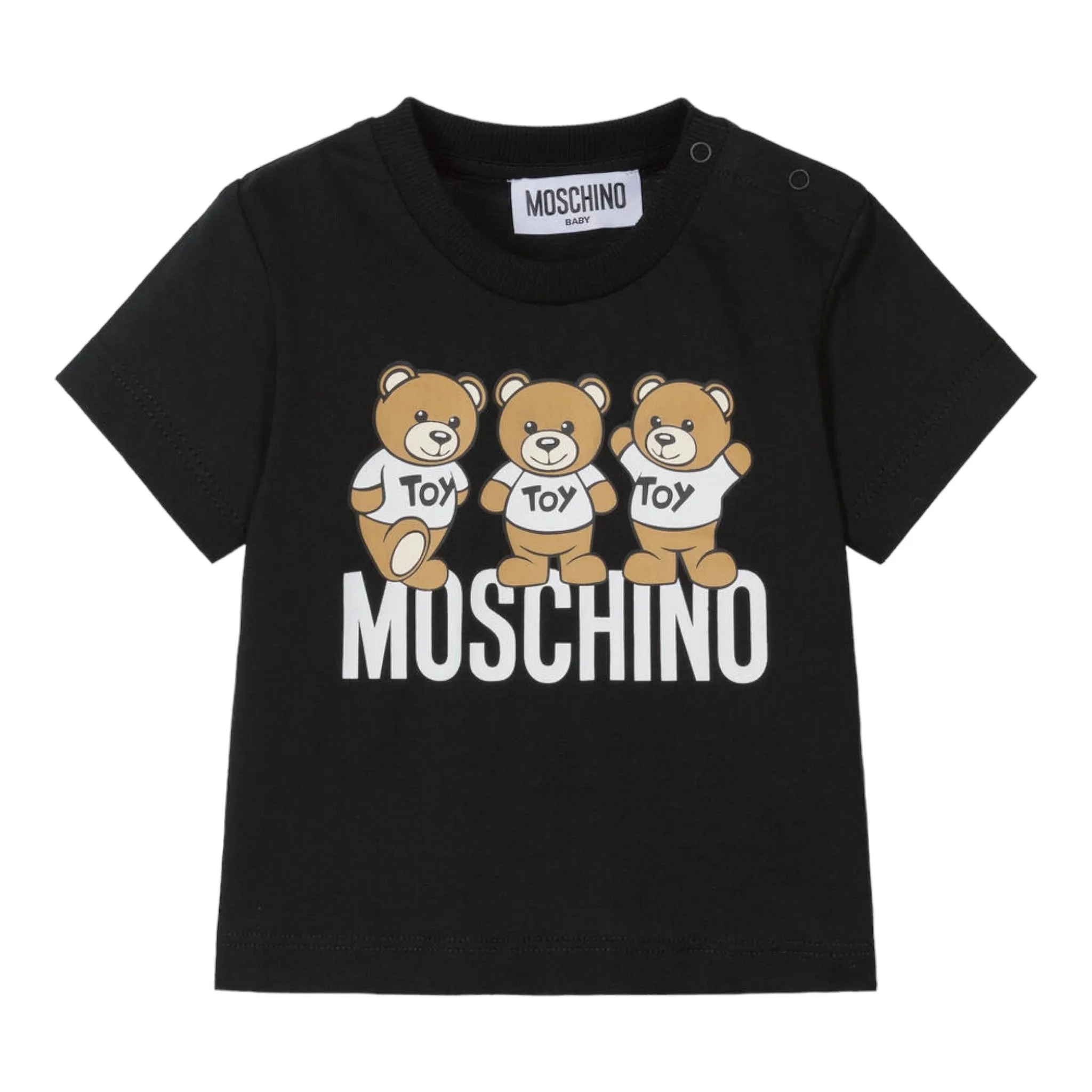 Moschino Kids Toddler's Triple Teddy Bears Logo T-Shirt