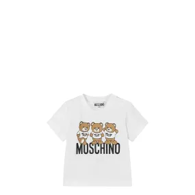 Moschino Kids Toddler's Triple Teddy Bears Logo T-Shirt