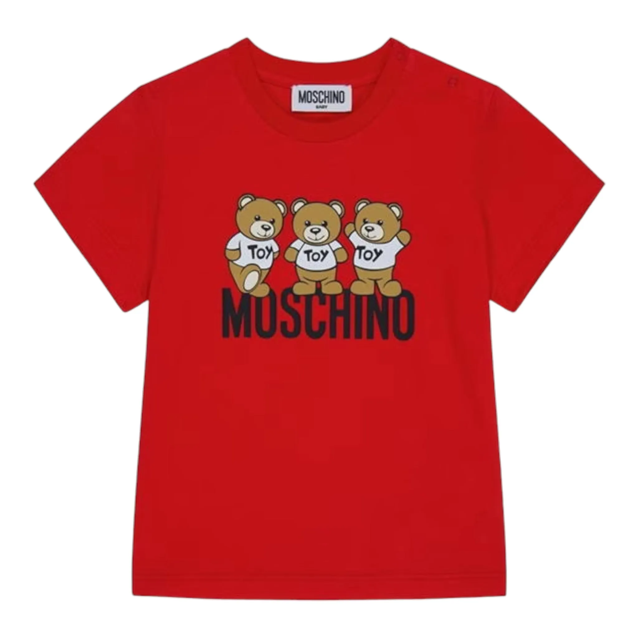 Moschino Kids Toddler's Triple Teddy Bears Logo T-Shirt