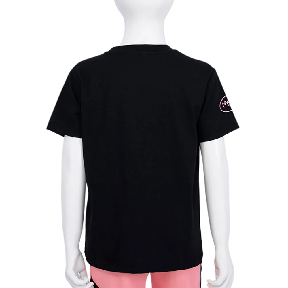 MSGM Kids  Black T-Shirt