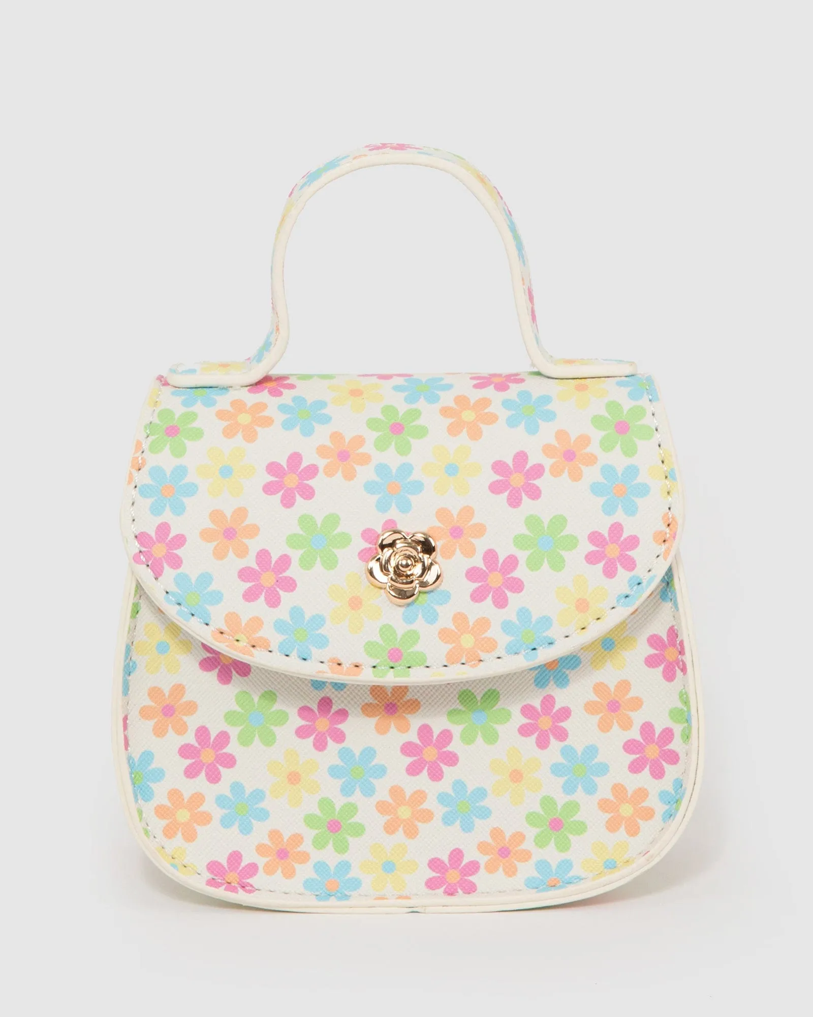 Multi Colour Kids Milana Flower Mini Bag