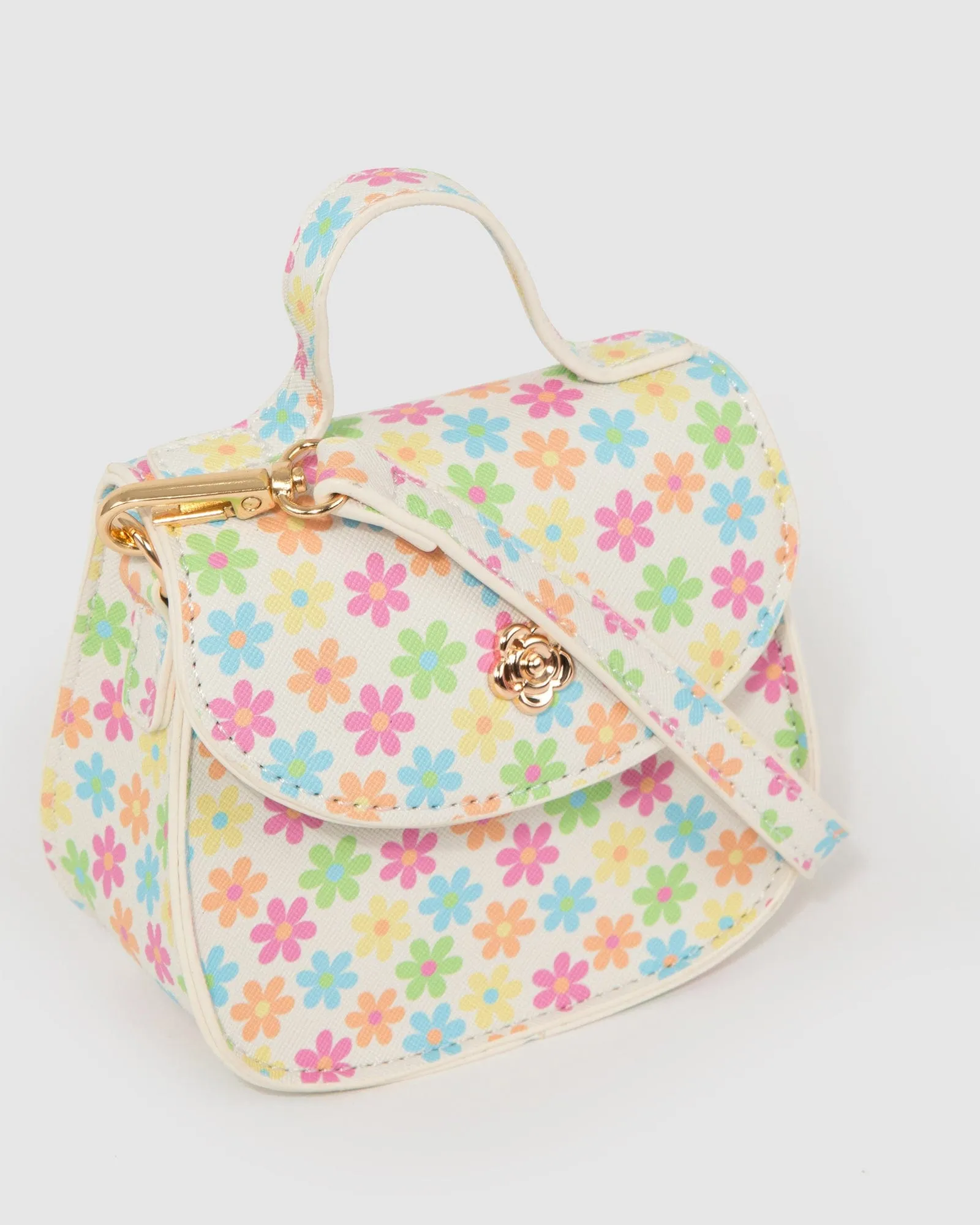 Multi Colour Kids Milana Flower Mini Bag