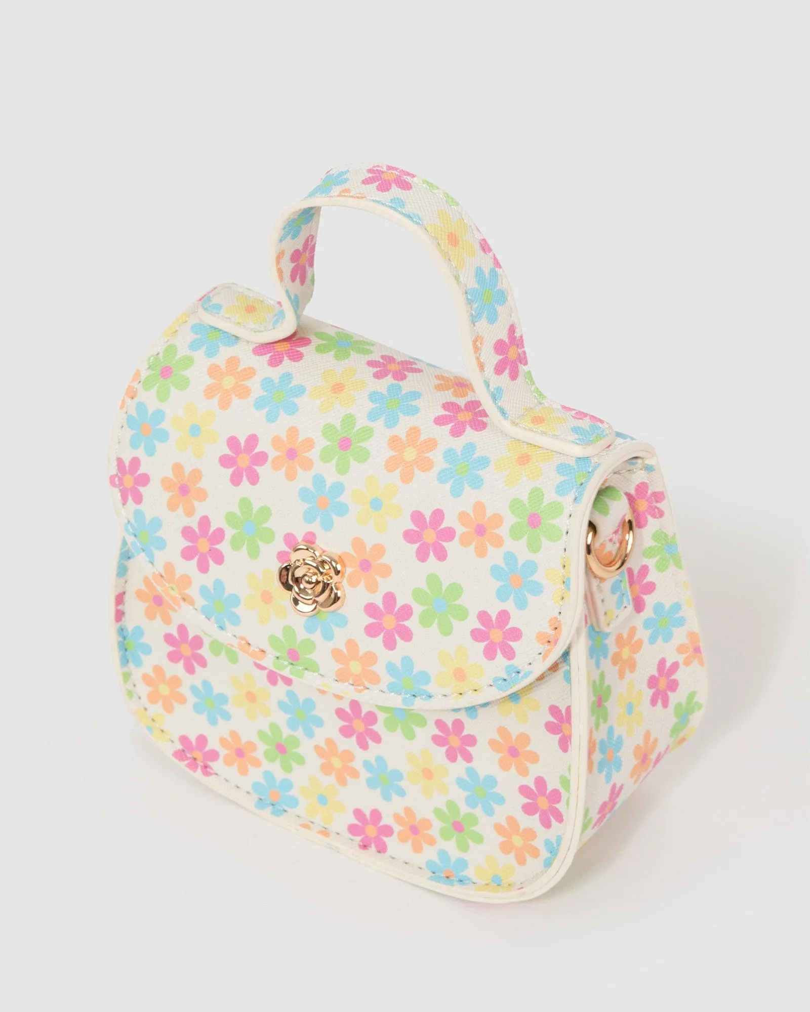 Multi Colour Kids Milana Flower Mini Bag