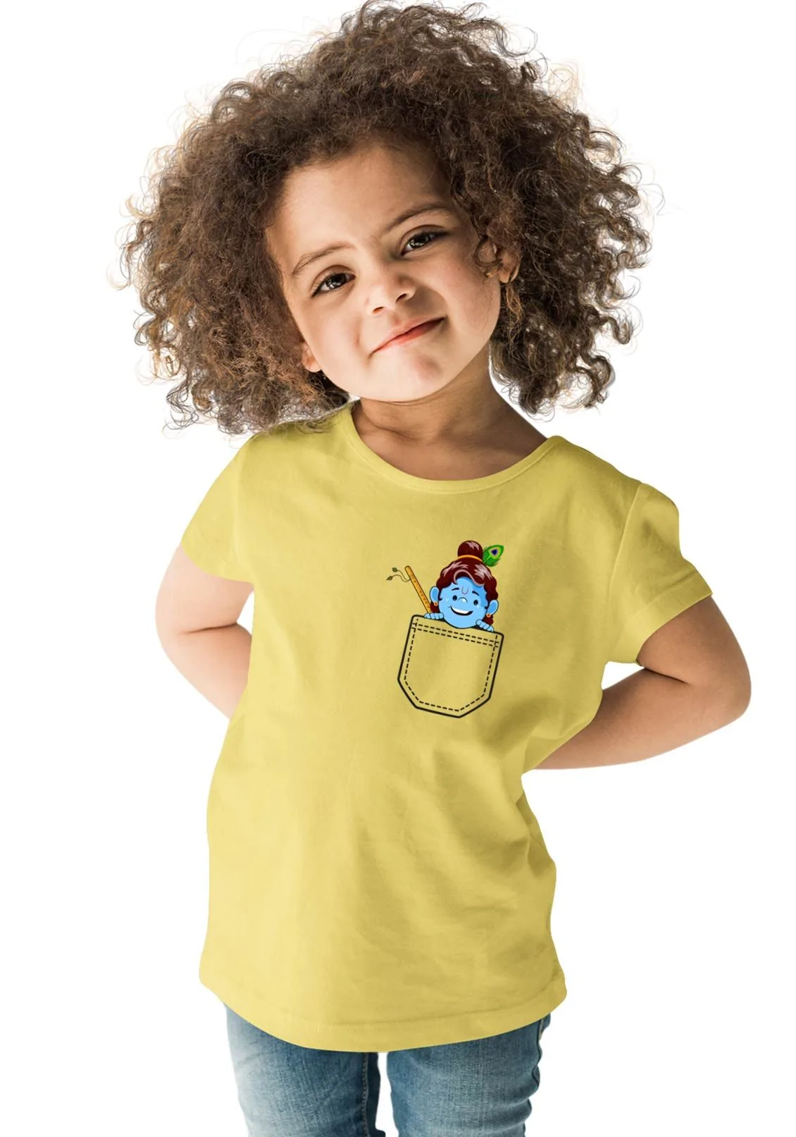 Natkhat Krishna Kids T-Shirt