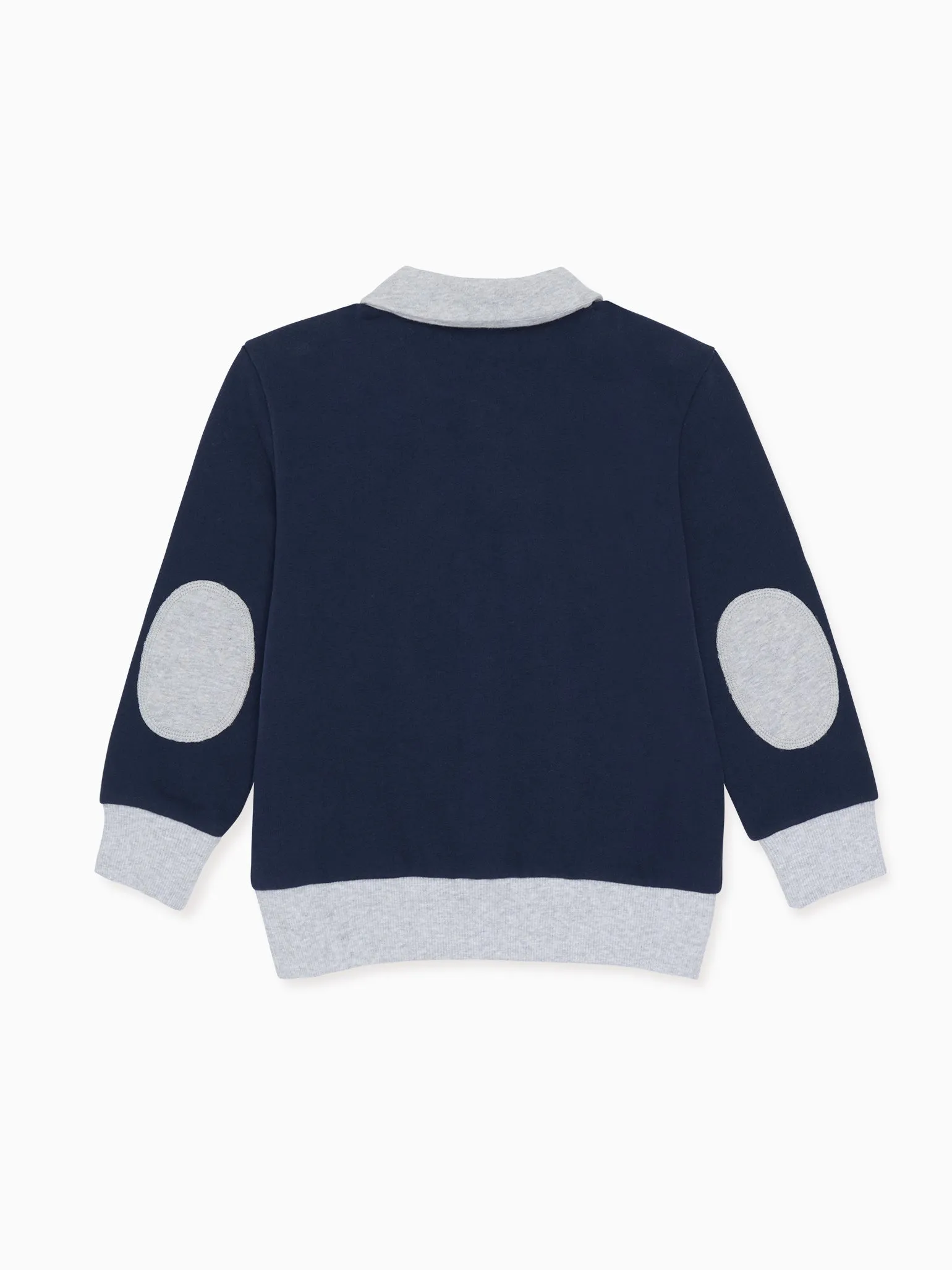 Navy Pineda Kids Cotton Jacket