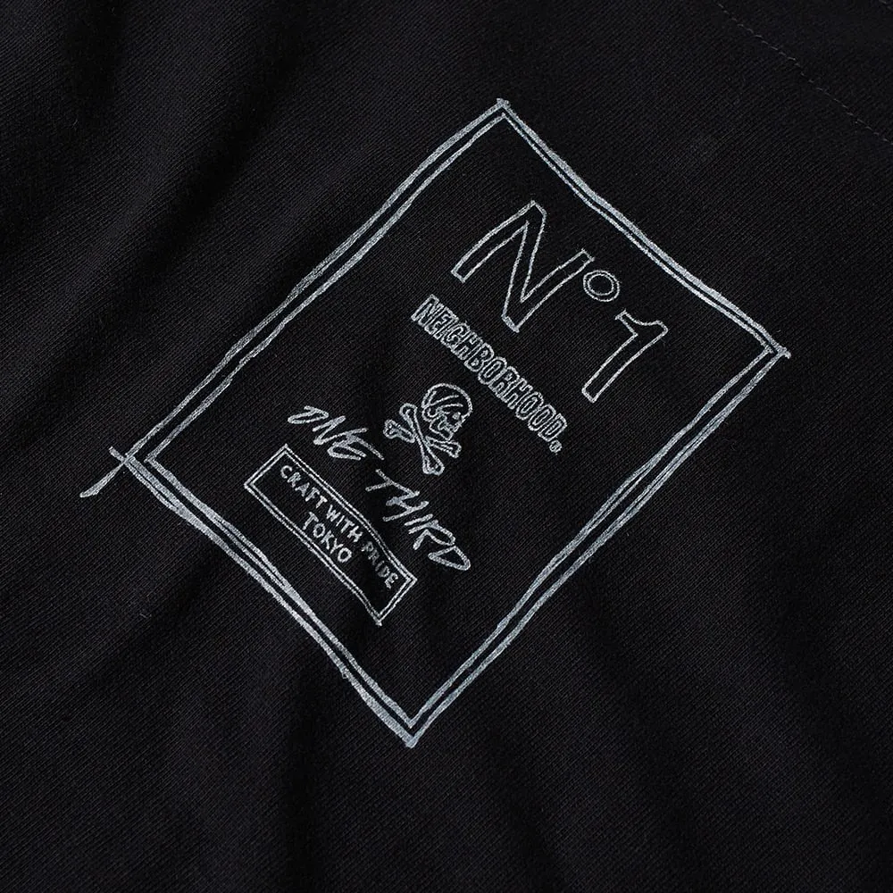 Neighborhood Kids One Third No. 1 Outline Black Tee