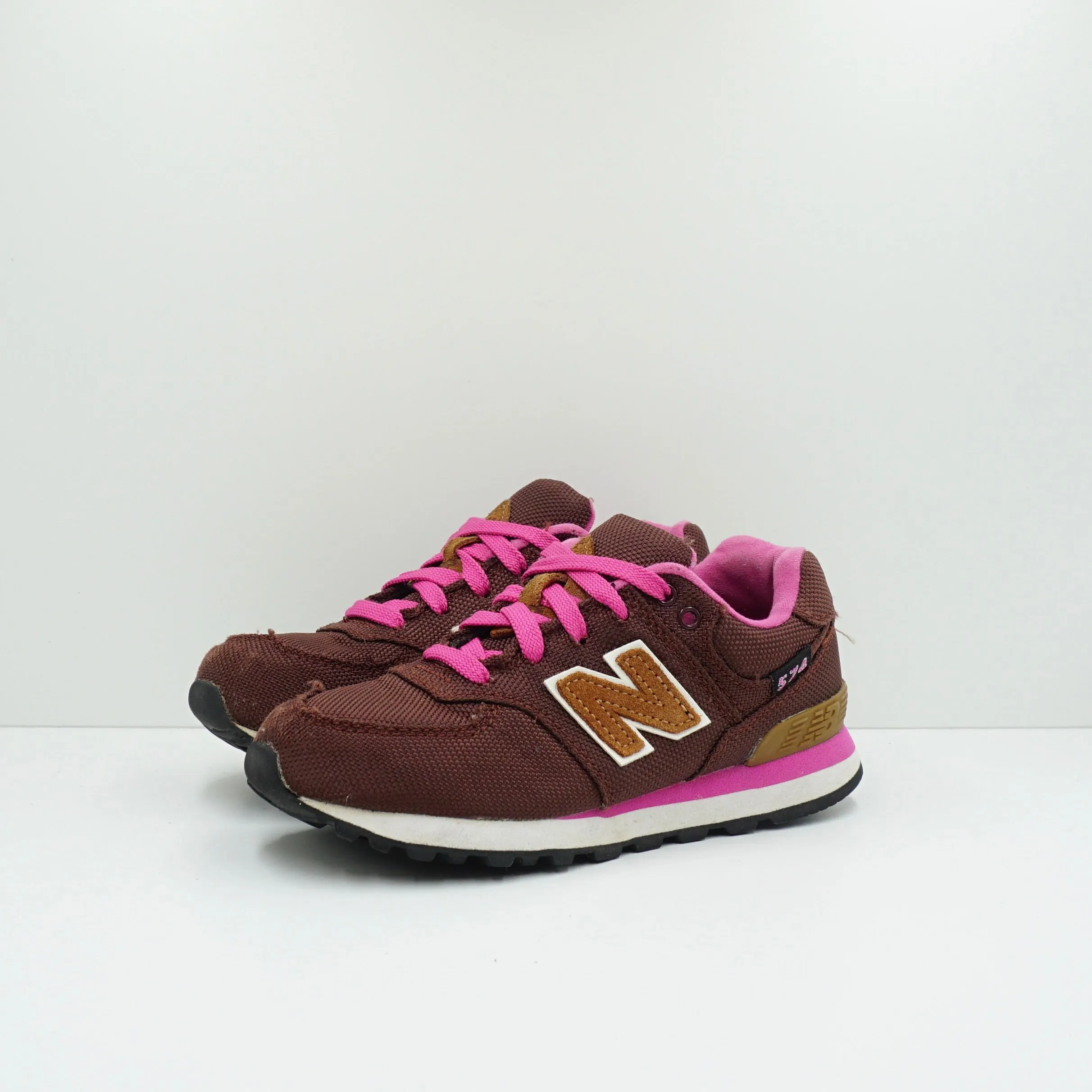 New Balance 574 Brown Pink (Kids)