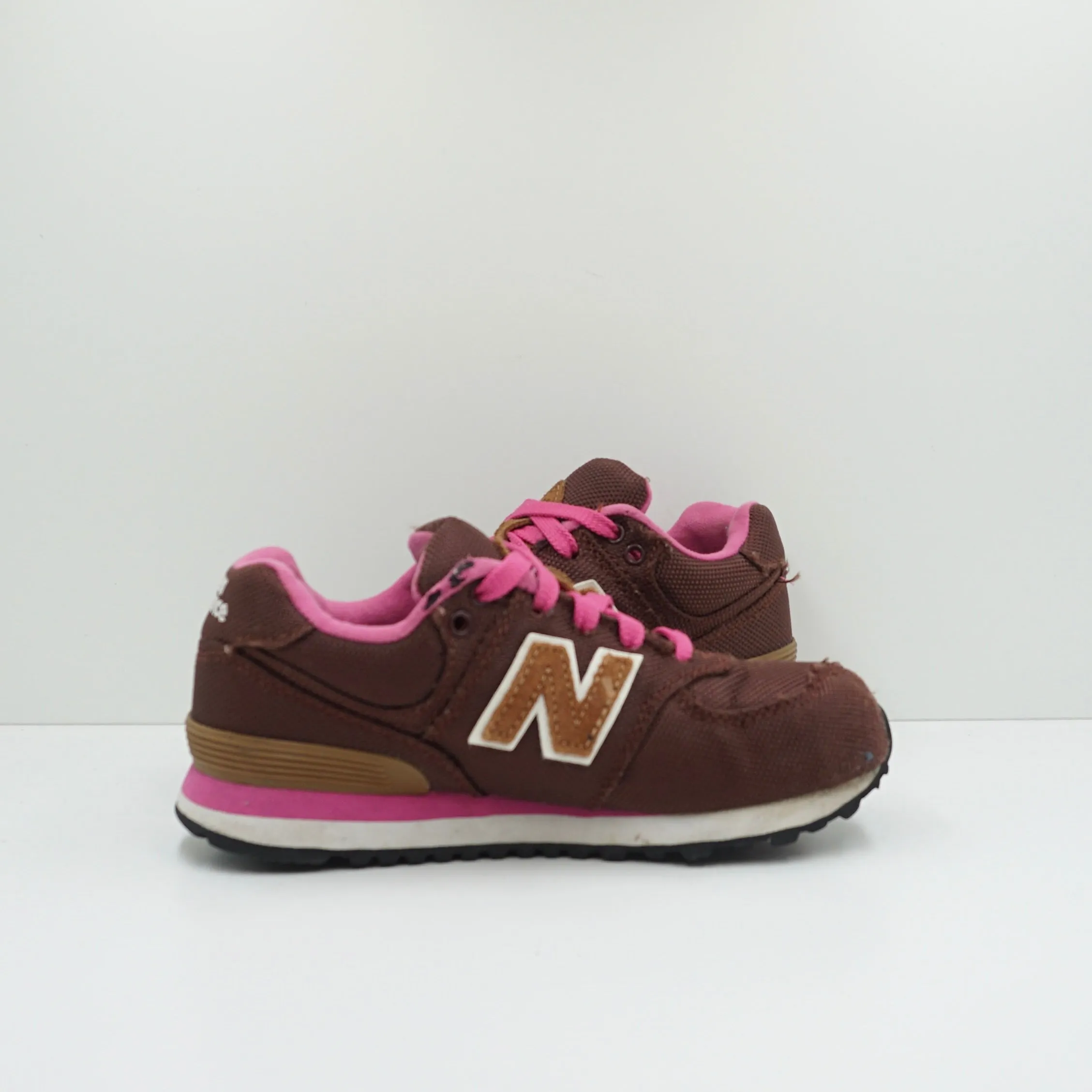 New Balance 574 Brown Pink (Kids)