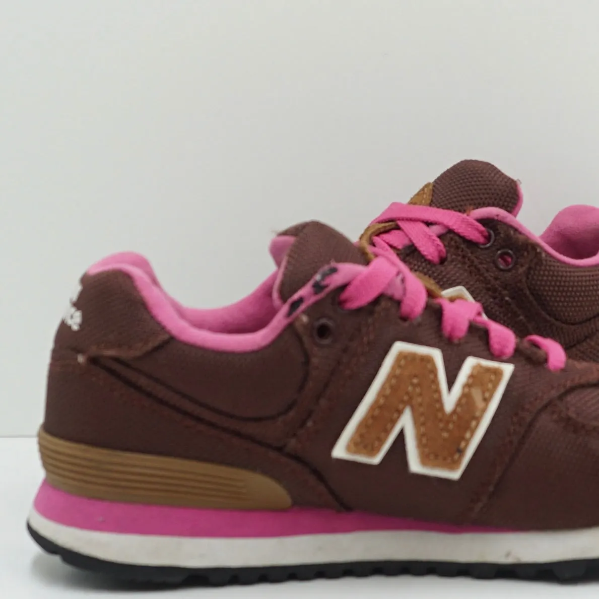 New Balance 574 Brown Pink (Kids)