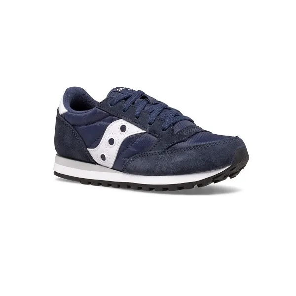 New Collection Kids Saucony Jazz Original Sneakers SK265126 Blue Navy White