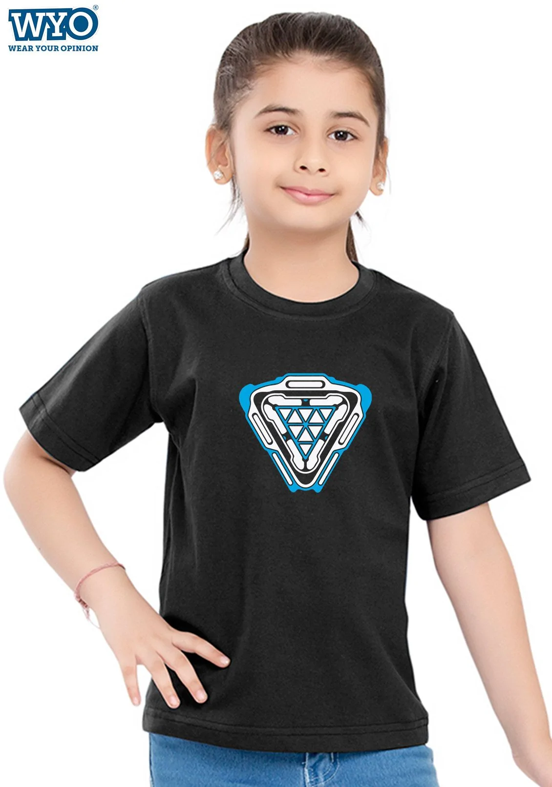 New Element Arc Reactor Glow In Dark Kids T-Shirts