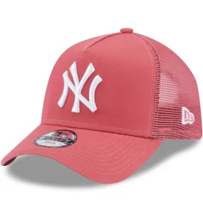 New Era Kids New York Yankees 9FORTY MLB Trucker Cap - Pink - 6-12 Yrs