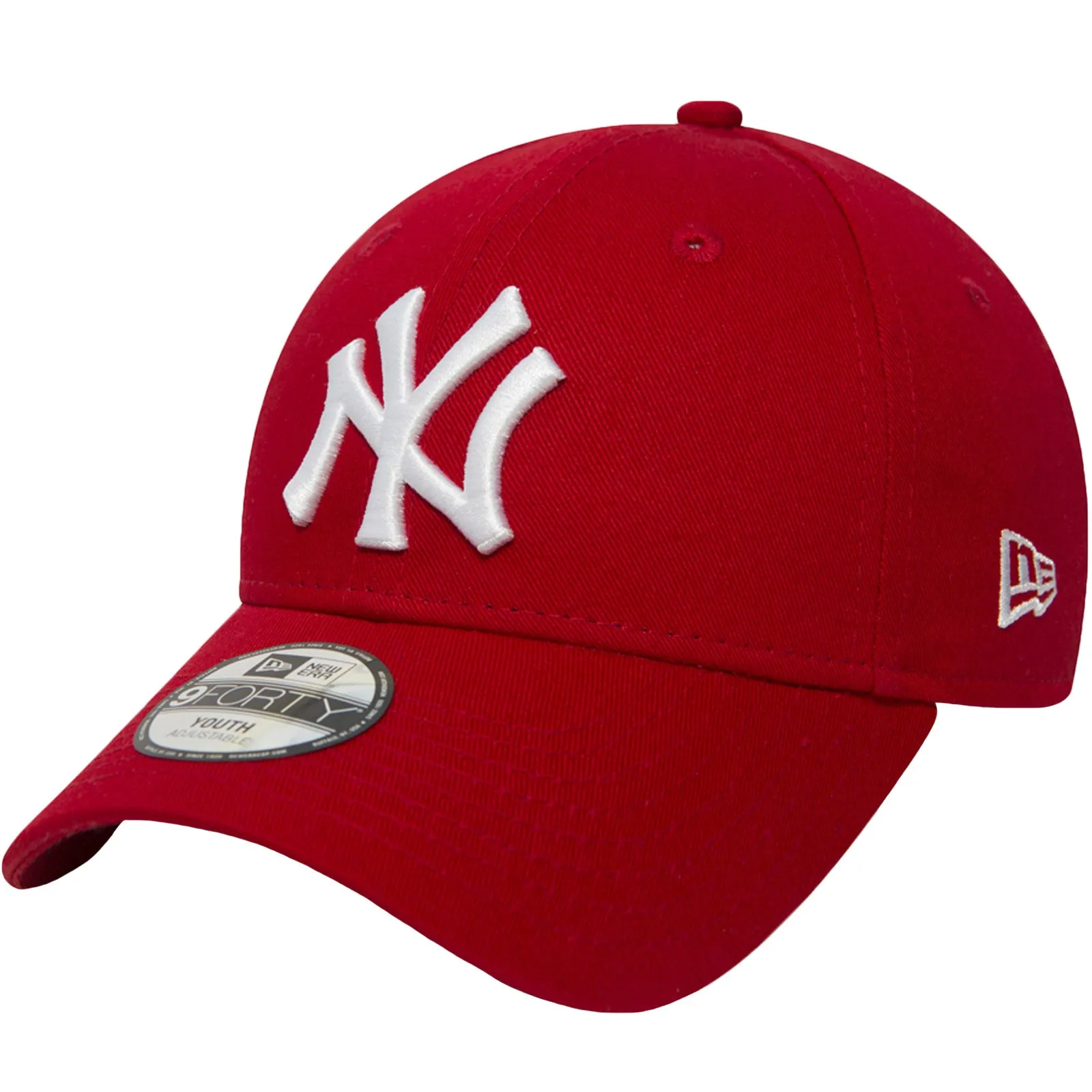 New Era Kids New York Yankees Essential 9Forty Adjustable Cap - Red - 4-6 Yrs