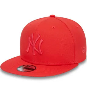 New Era Kids New York Yankees League Essentials 9FIFTY Baseball Cap - Red