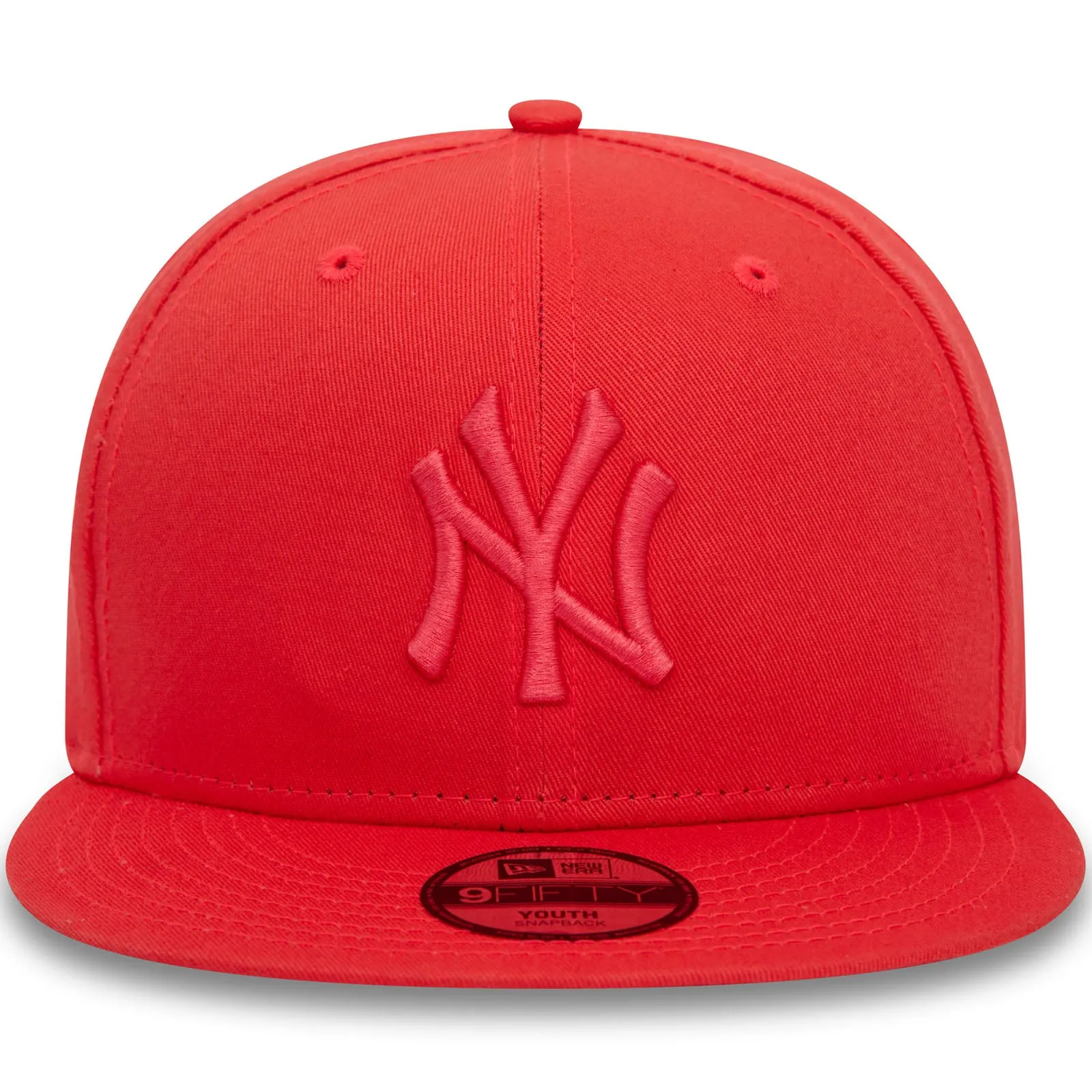 New Era Kids New York Yankees League Essentials 9FIFTY Baseball Cap - Red