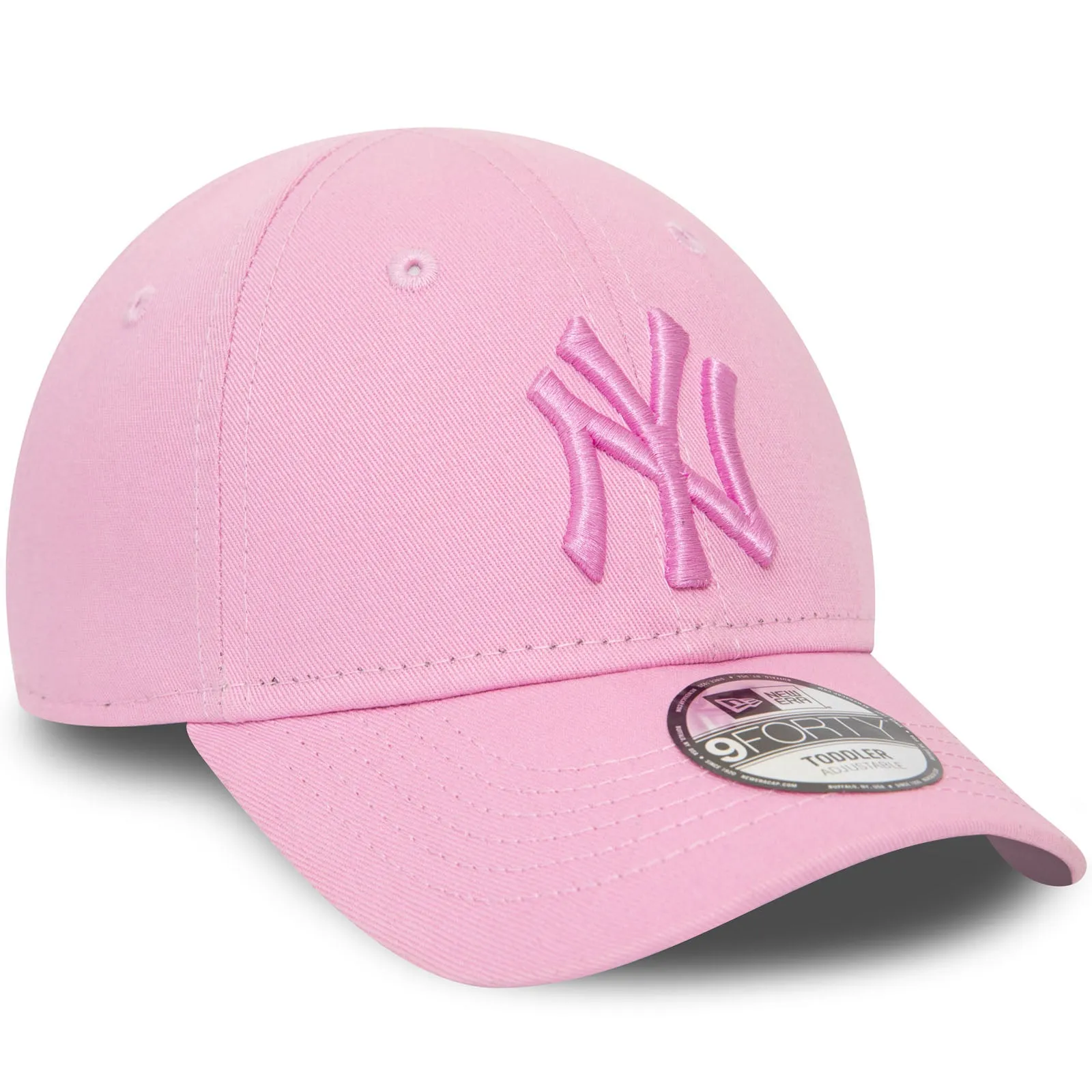 New Era Kids New York Yankees League Essentials 9FORTY Cap - Pink - 2-4 Yrs