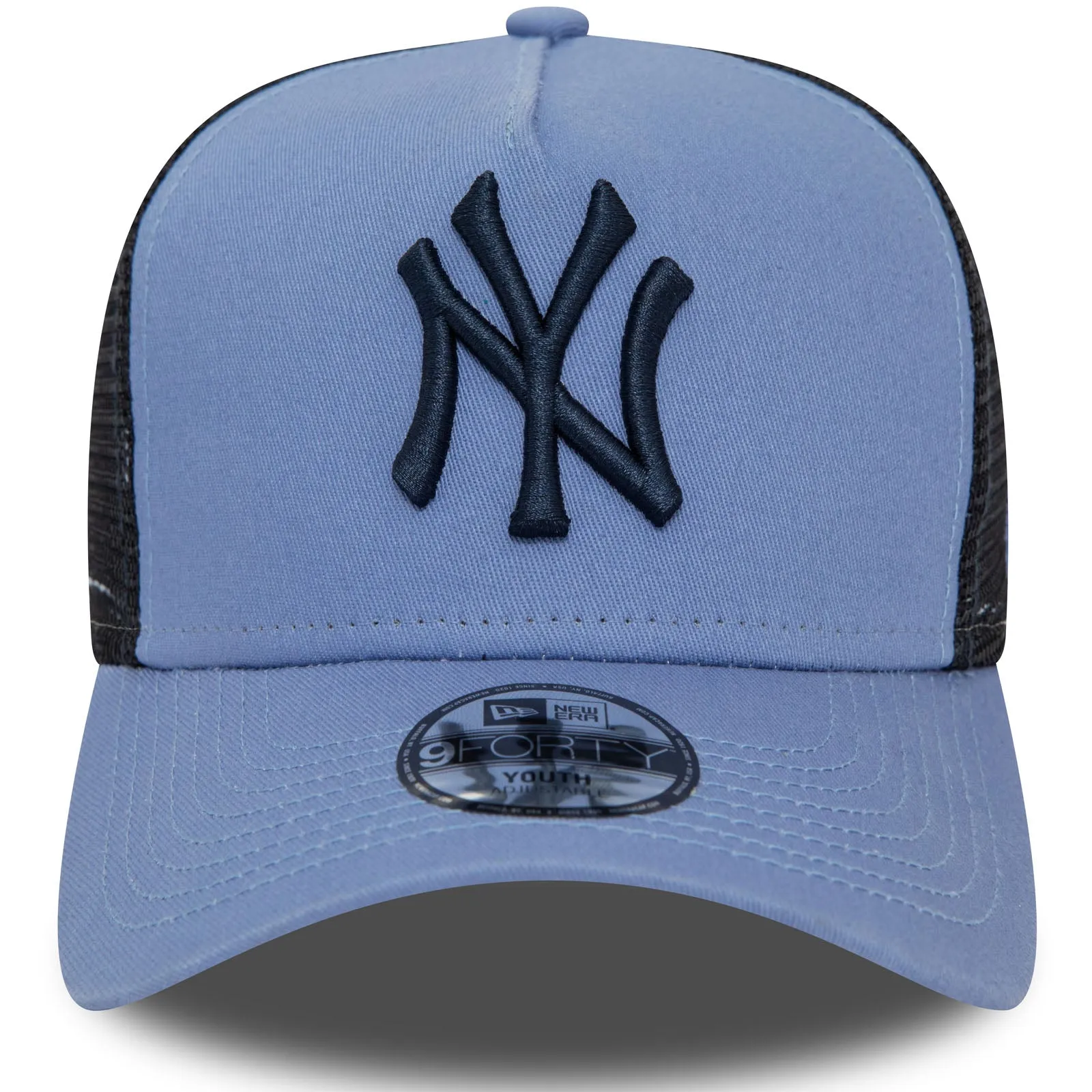 New Era Kids New York Yankees League Essentials Snapback Trucker Cap - Blue