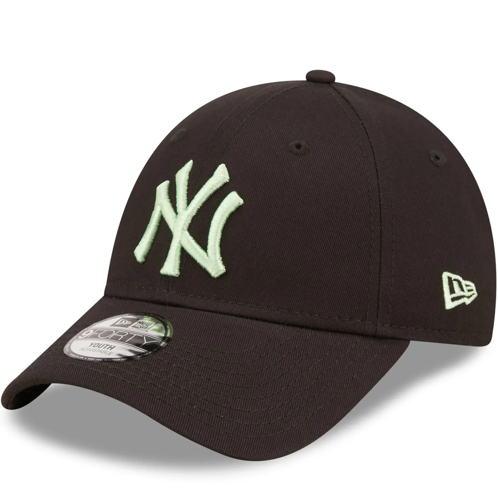 New Era Kids New York Yankees MLB 9FORTY Strapback Cap - Black