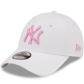 New Era Kids New York Yankees MLB 9FORTY Strapback Cap - White