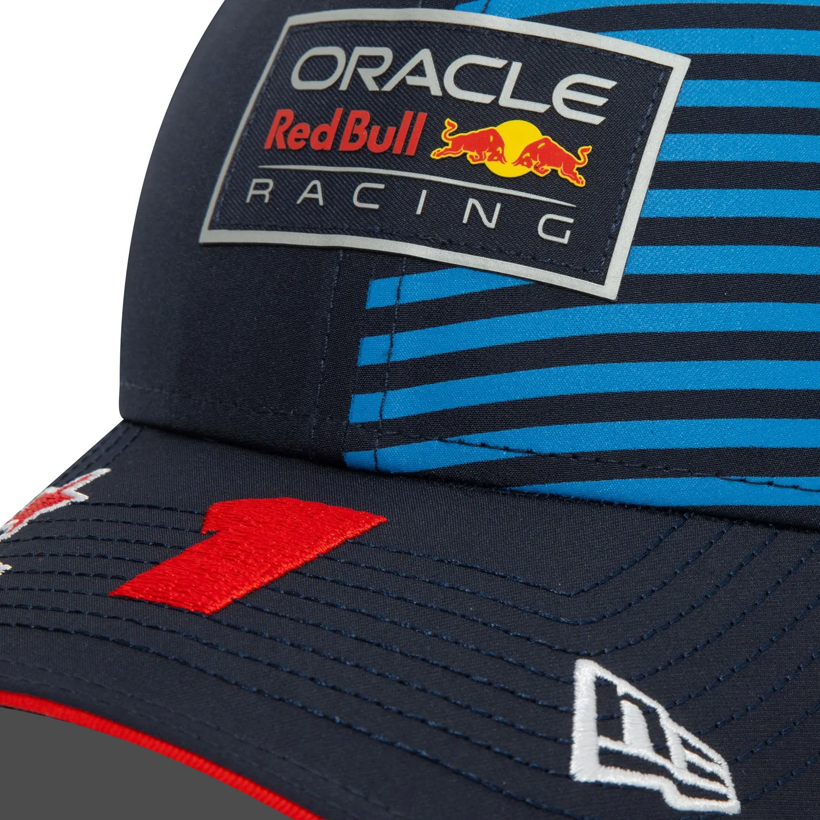 New Era Kids Red Bull Racing Max Verstappen Team 9FORTY Snapback Cap - Blue