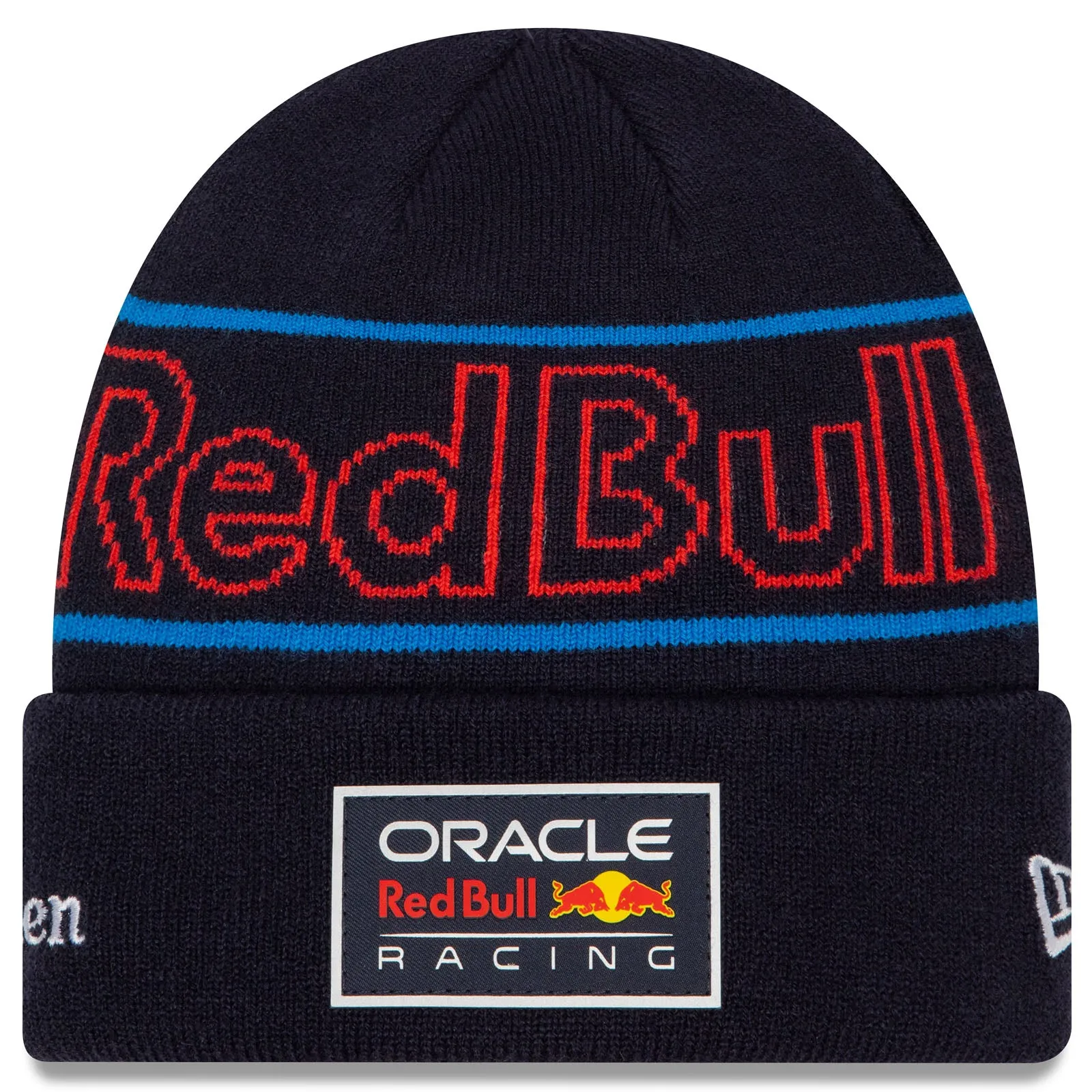 New Era Kids Red Bull Racing Max Verstappen Team Cuff Knitt Beanie - Blue