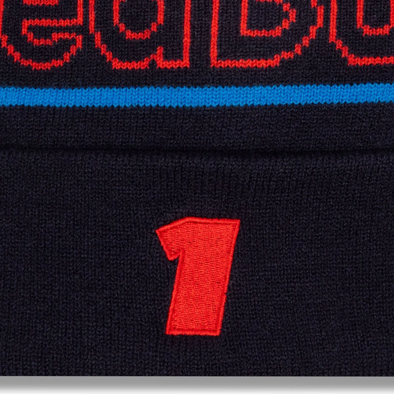 New Era Kids Red Bull Racing Max Verstappen Team Cuff Knitt Beanie - Blue