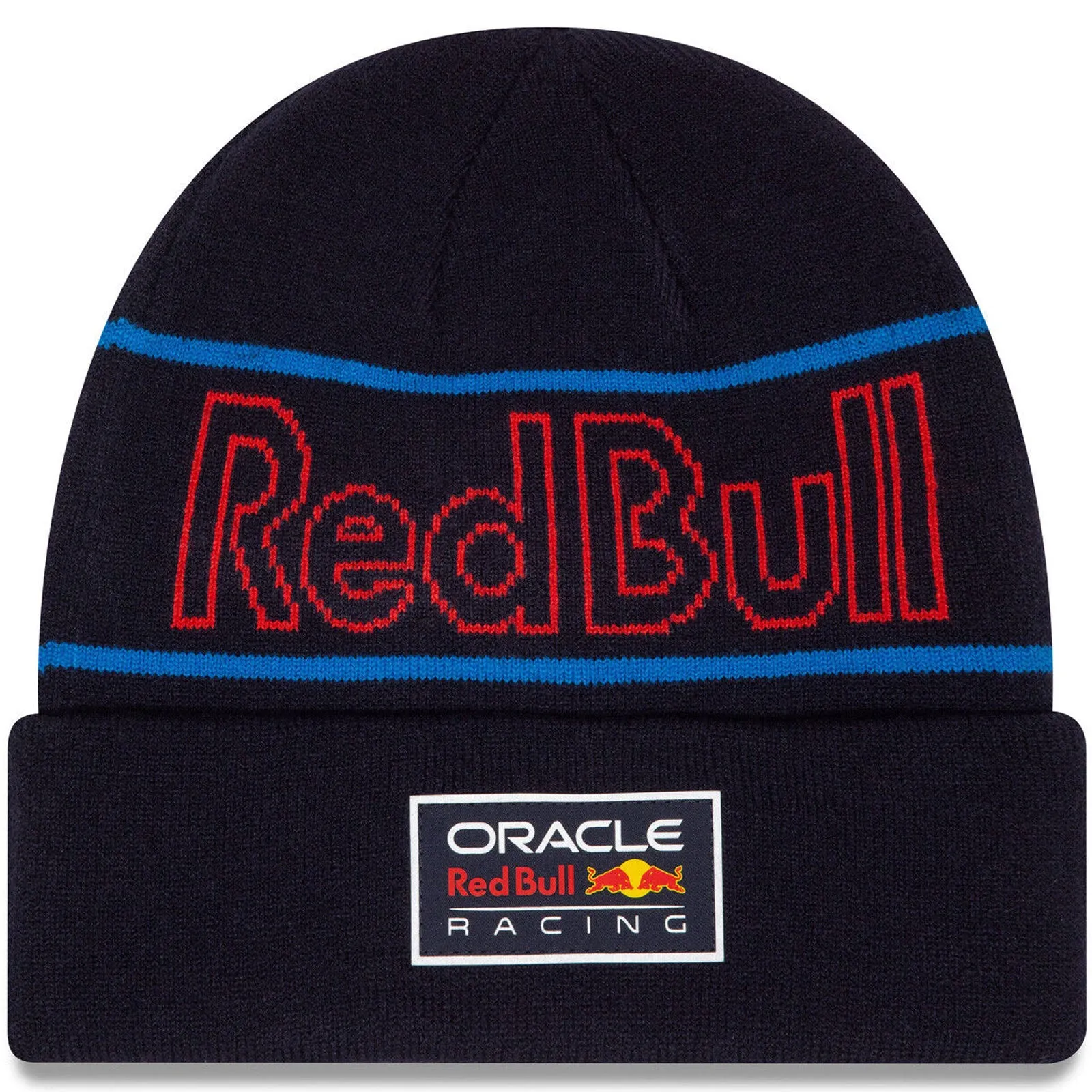 New Era Kids Red Bull Racing Team Cuff Knitt Beanie - Blue