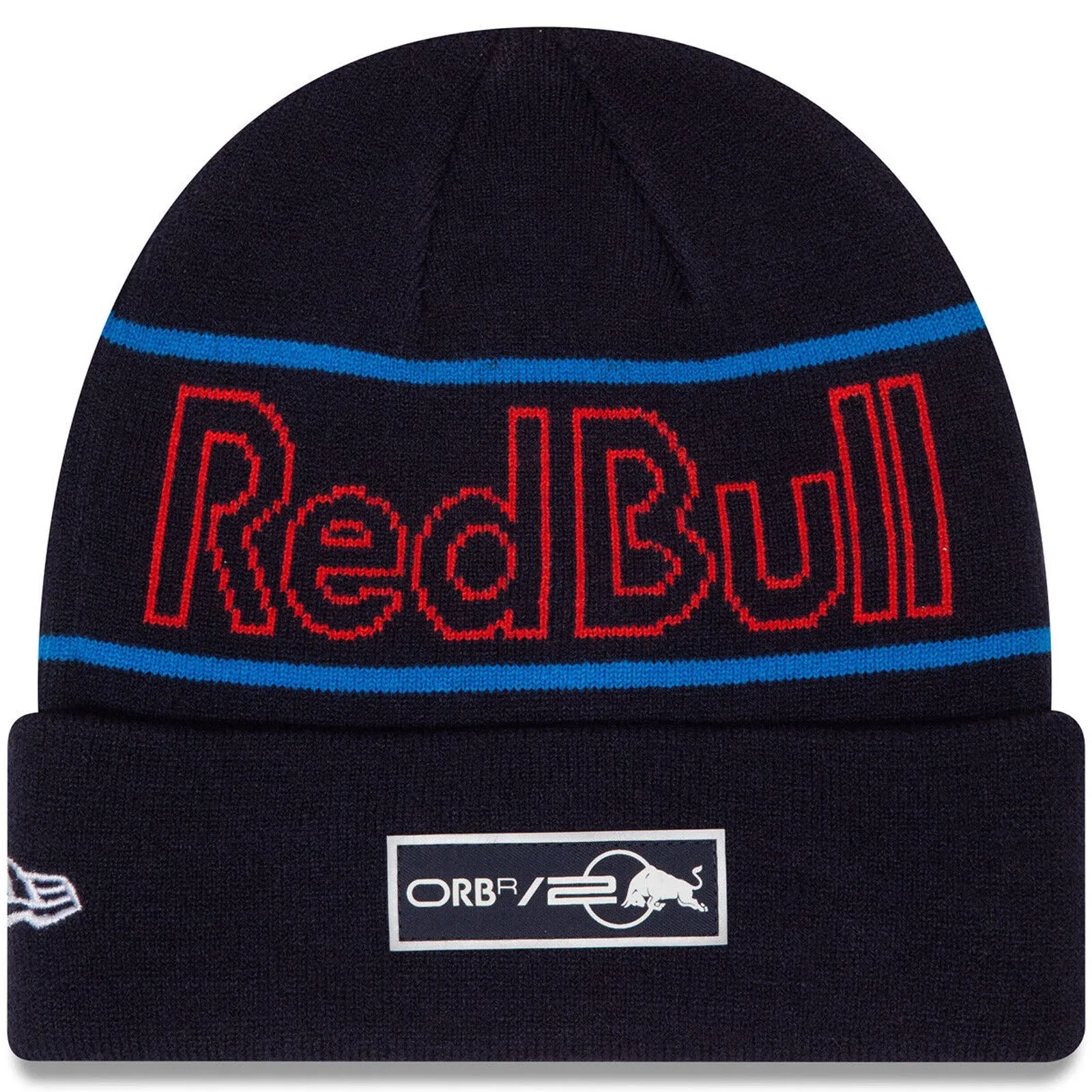 New Era Kids Red Bull Racing Team Cuff Knitt Beanie - Blue