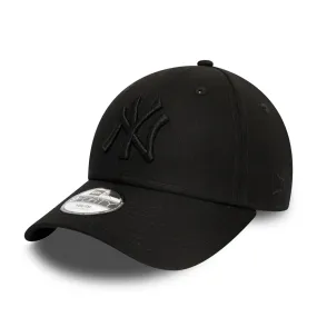 NEW ERA New York Yankees Essential Black 9FORTY Adjustable Cap for Kids