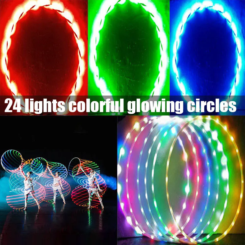 LED Sports Hoop Toy - High-Quality Portable Flashing Light