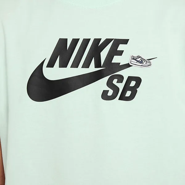 Nike SB NSW SB Logo Tee for Big Kids - Barely Green