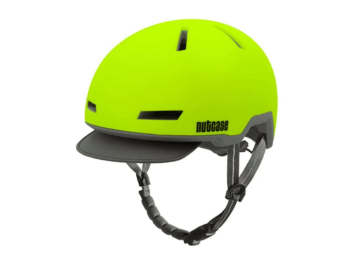 Nutcase Tracer Helmet - Kids - Spark Yellow Matt