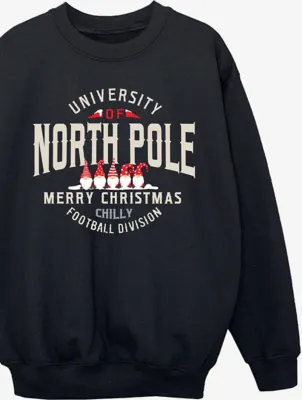 NW2 Christmas North Pole Uni Kids Black Sweatshirt | Kids | George at ASDA