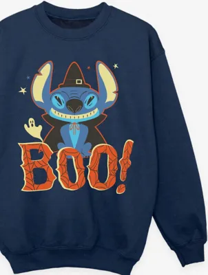 NW2 Disney Lilo & Stitch Boo Kids Navy Sweatshirt | Kids | George at ASDA