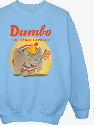 NW2 Dumbo Flying Elephant Kids Blue Printed Sweatshirt | Kids | George at ASDA