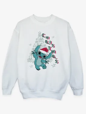 NW2 Lilo & Stitch Christmas Tree Kids Sweatshirt | Kids | George at ASDA