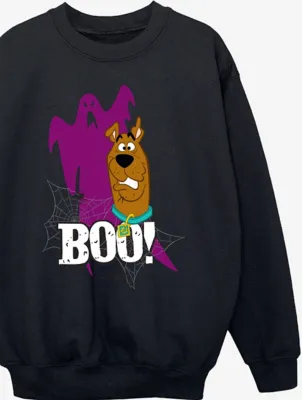 NW2 Scooby Doo Boo Kids Black Sweatshirt | Kids | George at ASDA