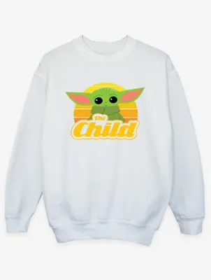 NW2 Star Wars The Mandalorian Retro Kids White Sweatshirt | Kids | George at ASDA