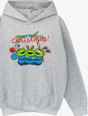 NW2 Toy Story Aliens Christmas Kids Grey Hoodie | Kids | George at ASDA