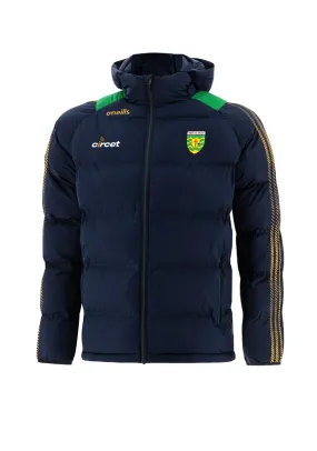 O’ Neills Kids Donegal GAA Dynamo Hooded Padded Jacket, Navy