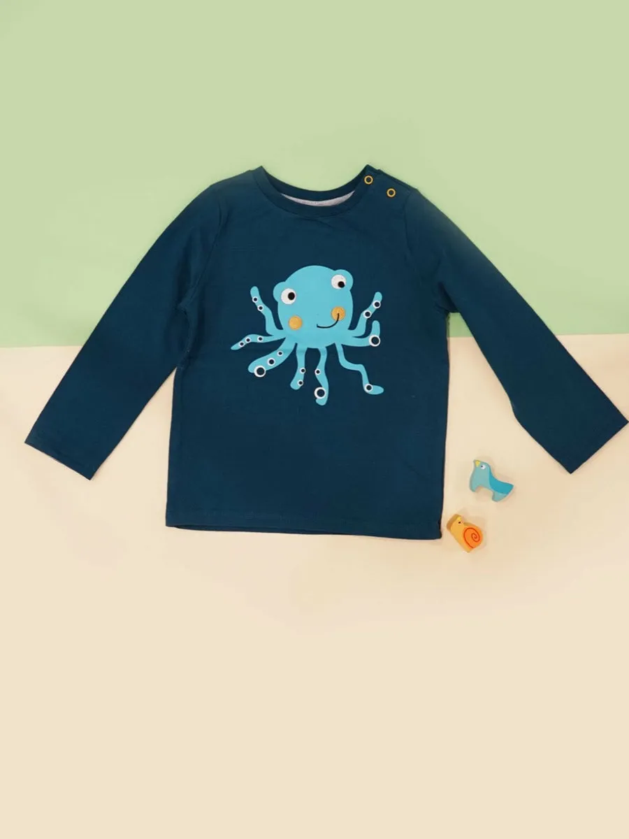 Octopus Design Top by Blade and Rose