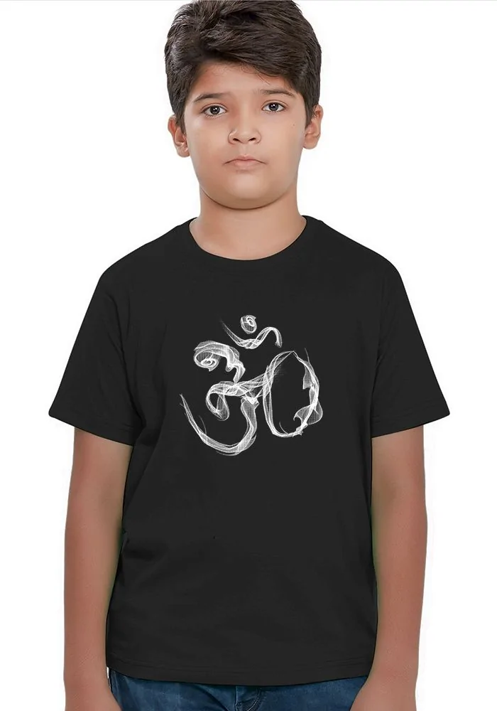 Om Smoke Sr Kids T-Shirt