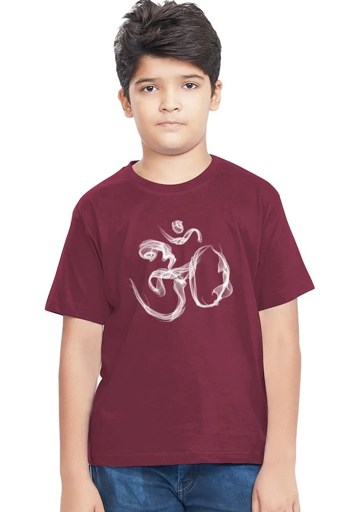 Om Smoke Sr Kids T-Shirt