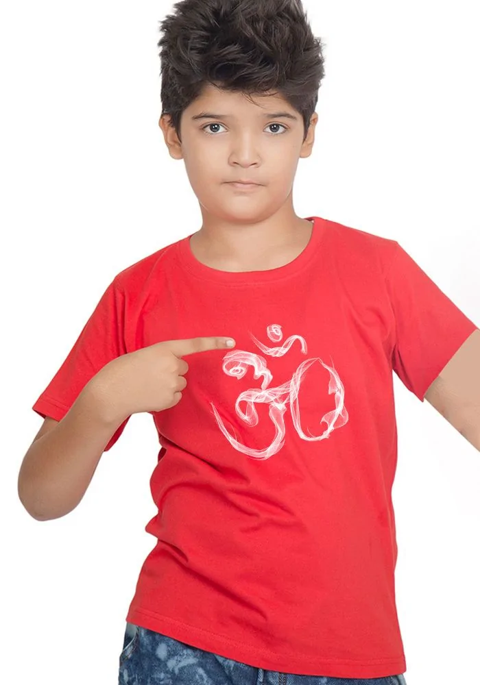 Om Smoke Sr Kids T-Shirt