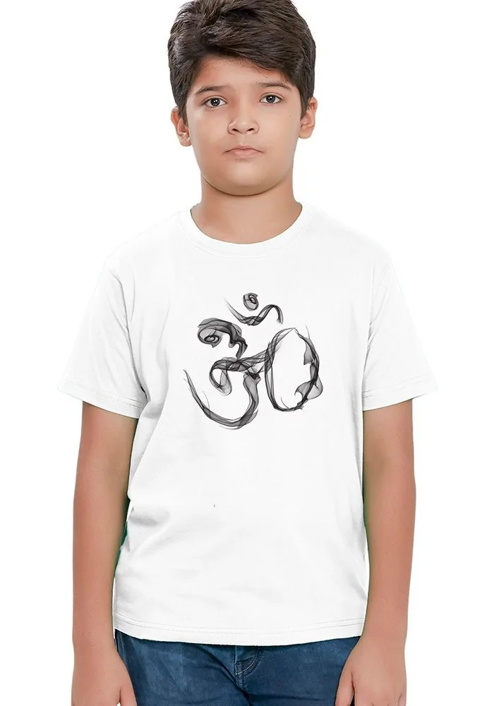 Om Smoke Sr Kids T-Shirt